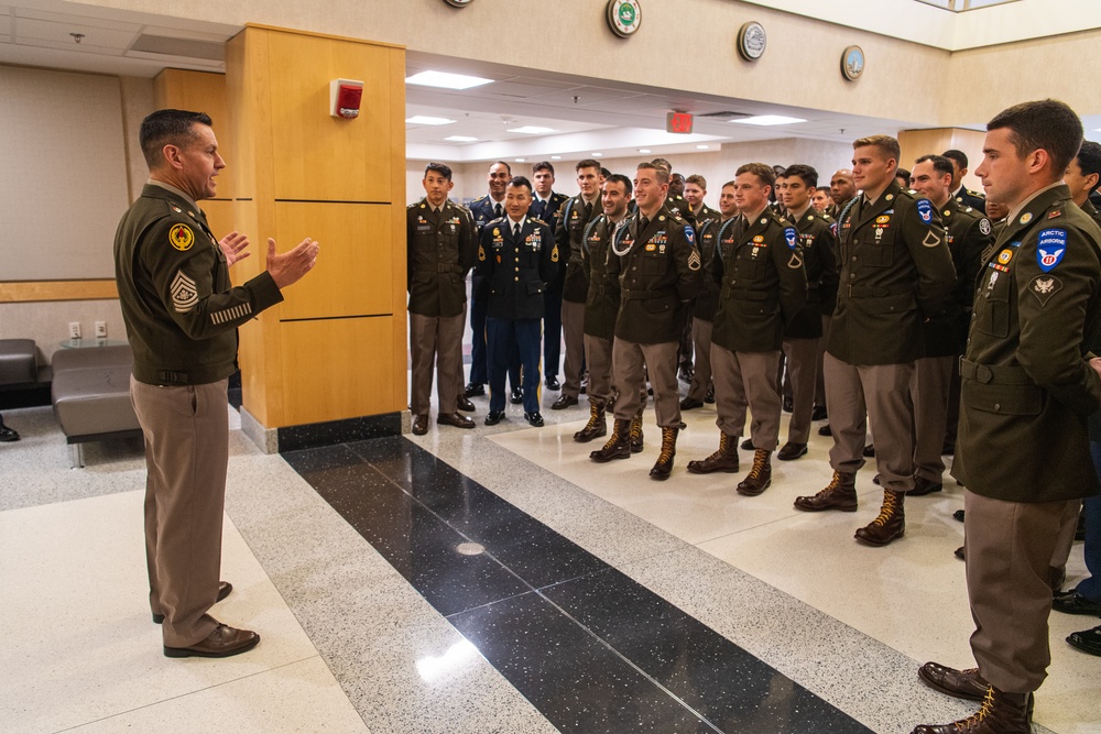 U.S. Army's 2023 Best Squad Competitors Meet at Pentagon