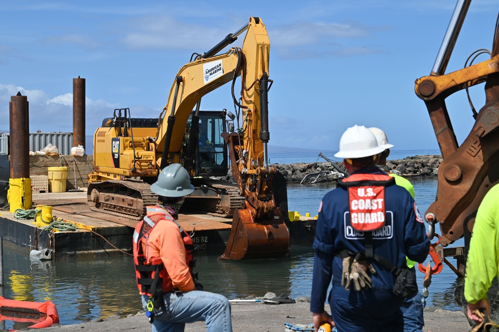 Coast Guard continues response operations near Lahaina, Hawaii
