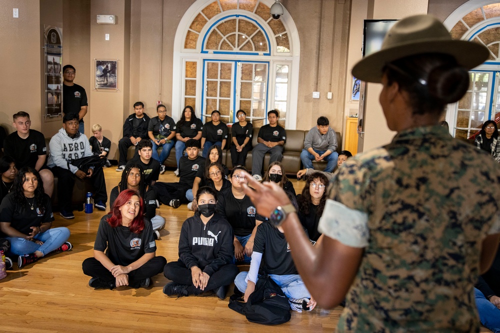 Orange High School visits MCRDSD