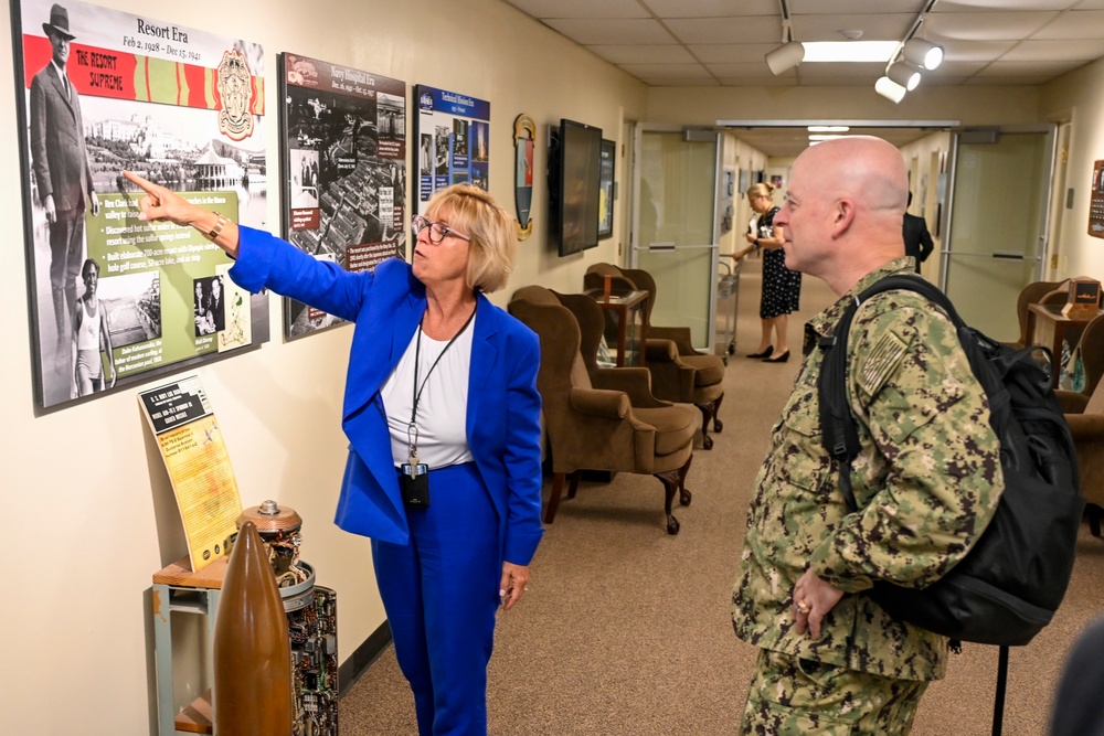 NAVSEA Warfare Centers Commander visits NSWC Corona Division