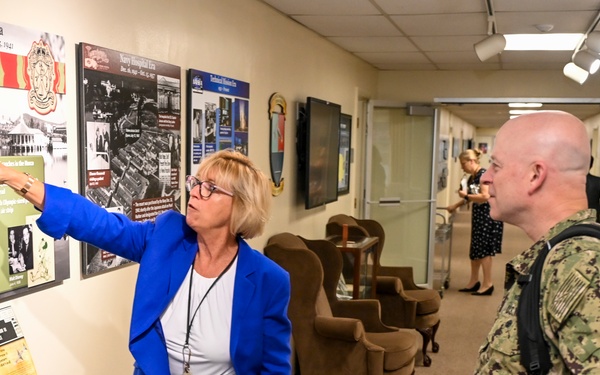 NAVSEA Warfare Centers Commander visits NSWC Corona Division