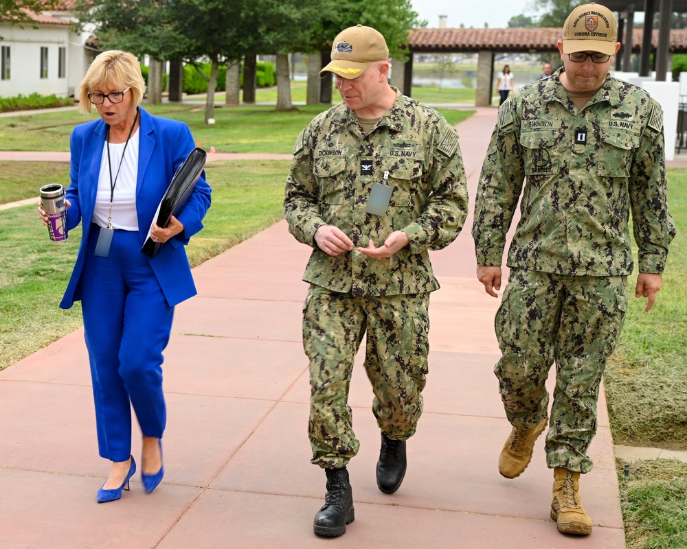 NAVSEA Warfare Centers Commander visits NSWC Corona Division