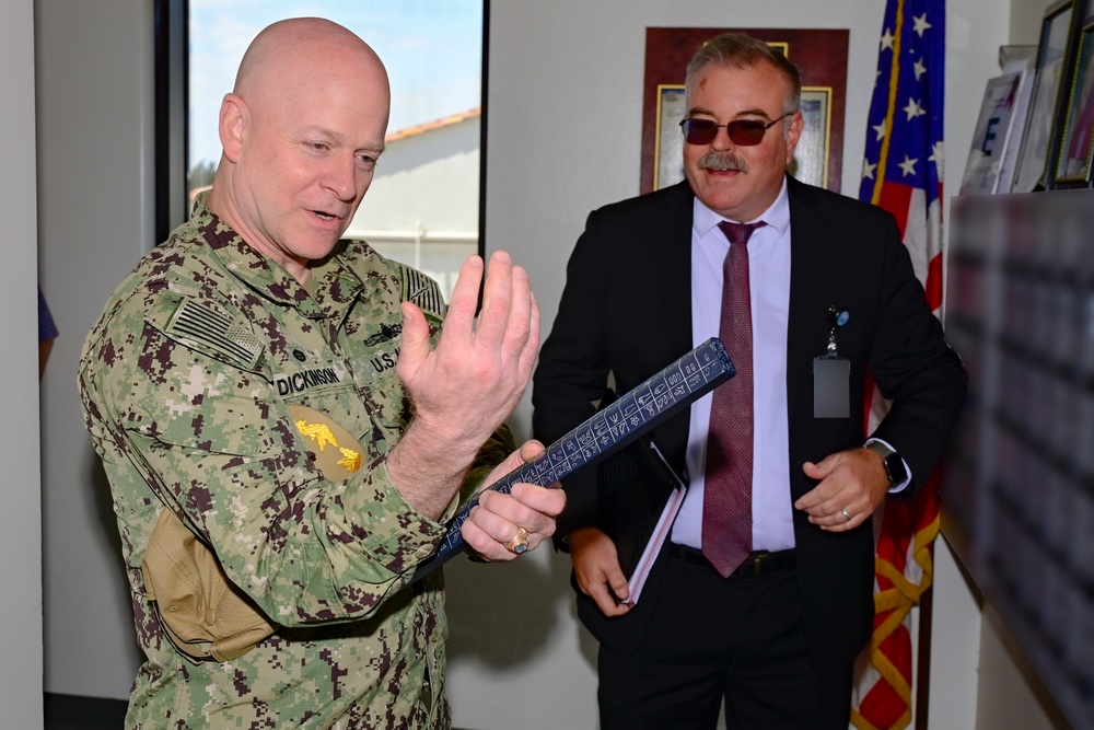 NAVSEA Warfare Centers Commander visits NSWC Corona Division