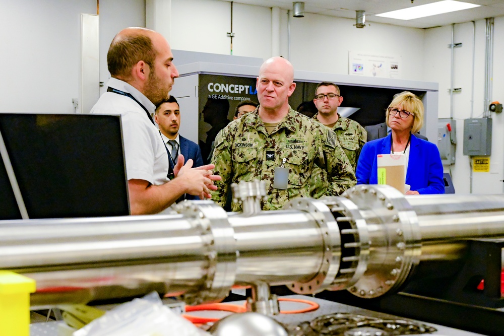 NAVSEA Warfare Centers Commander visits NSWC Corona Division