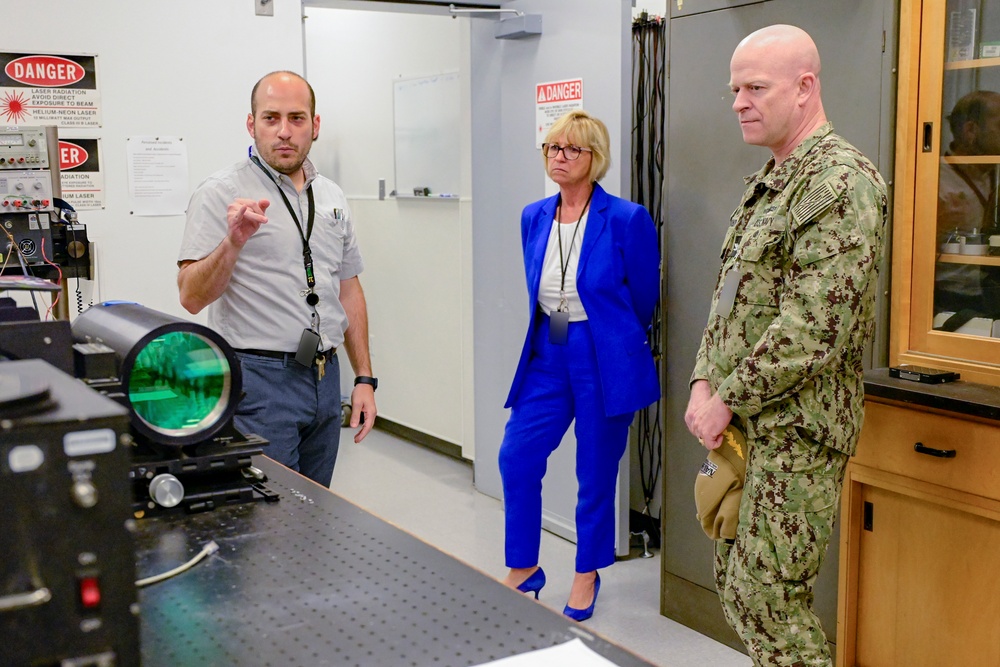 NAVSEA Warfare Centers Commander visits NSWC Corona Division