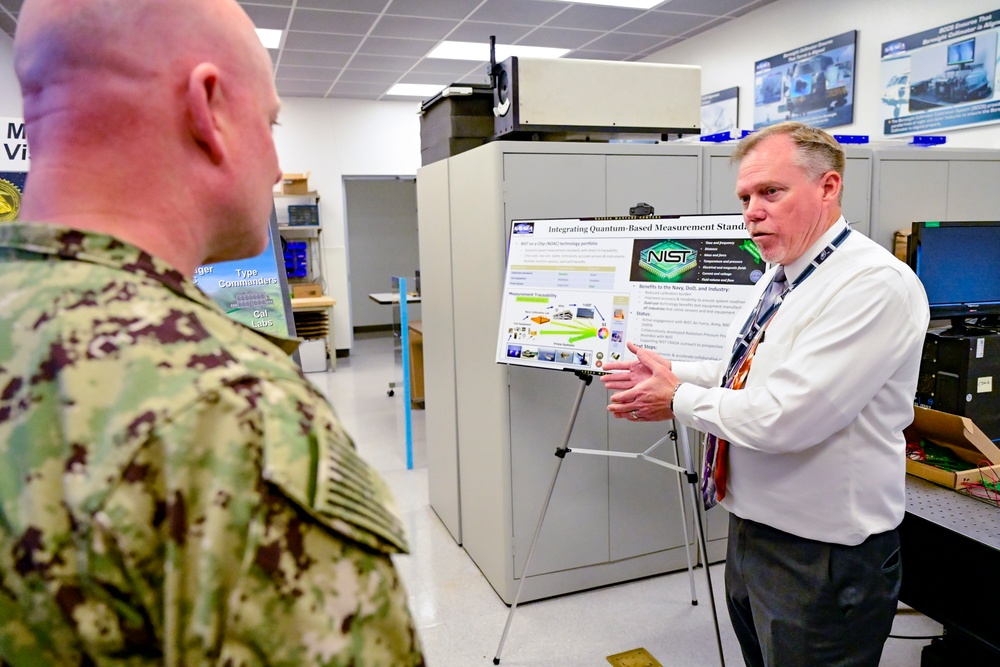 NAVSEA Warfare Centers Commander visits NSWC Corona Division