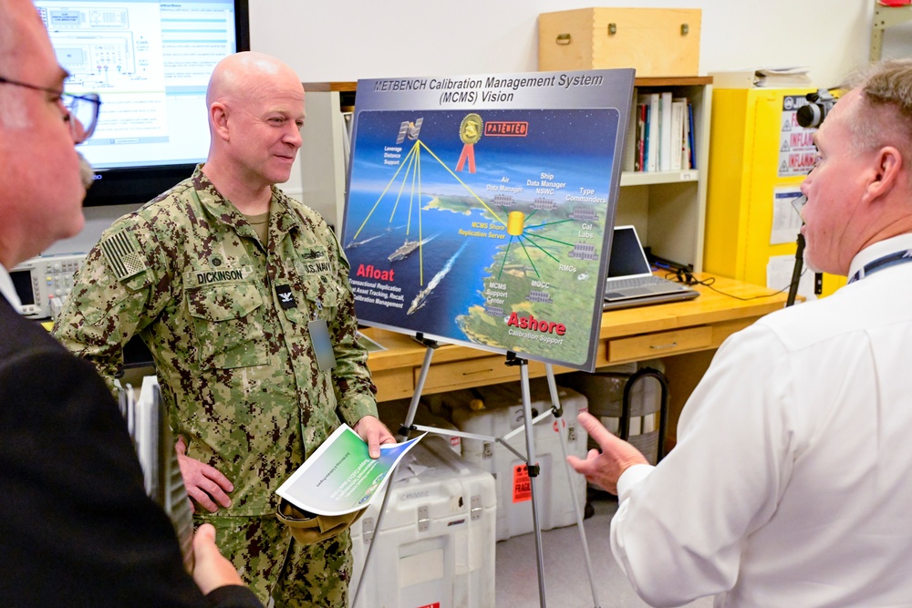 NAVSEA Warfare Centers Commander visits NSWC Corona Division