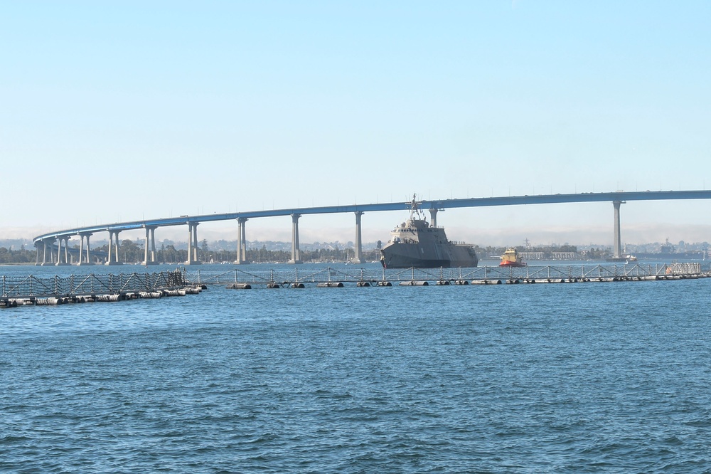 USS Jackson (LCS 6) returns to Homeport San Diego