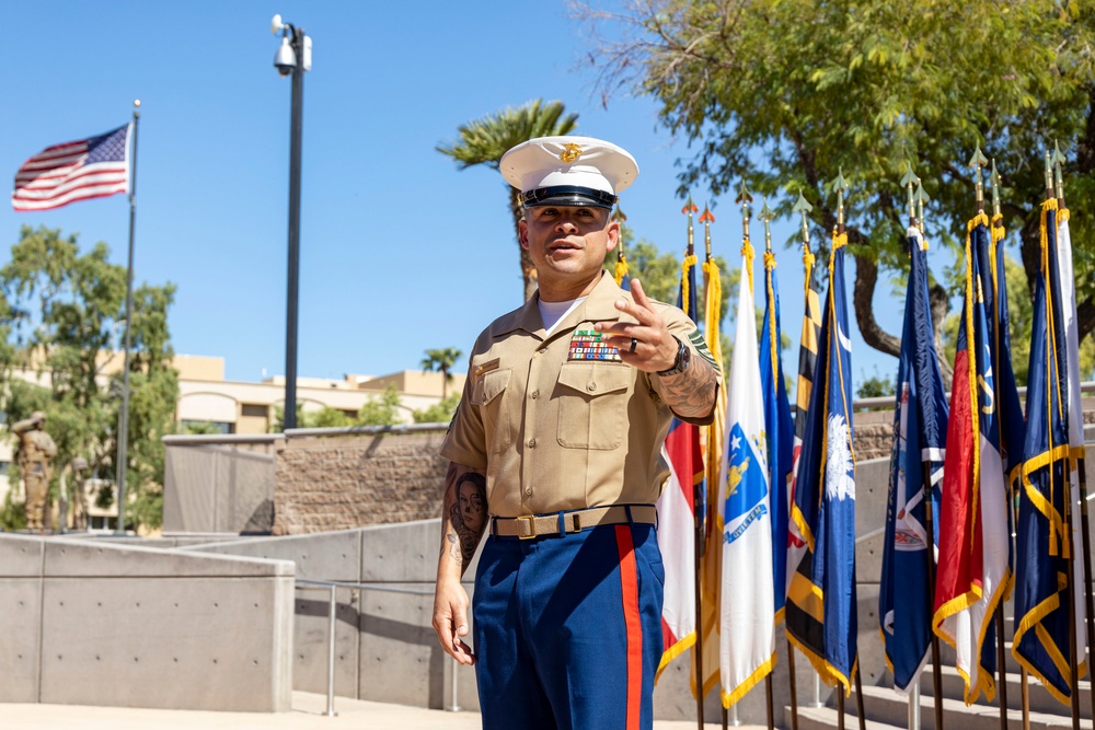 Master Sgt. Zambrano Retirement Ceremony