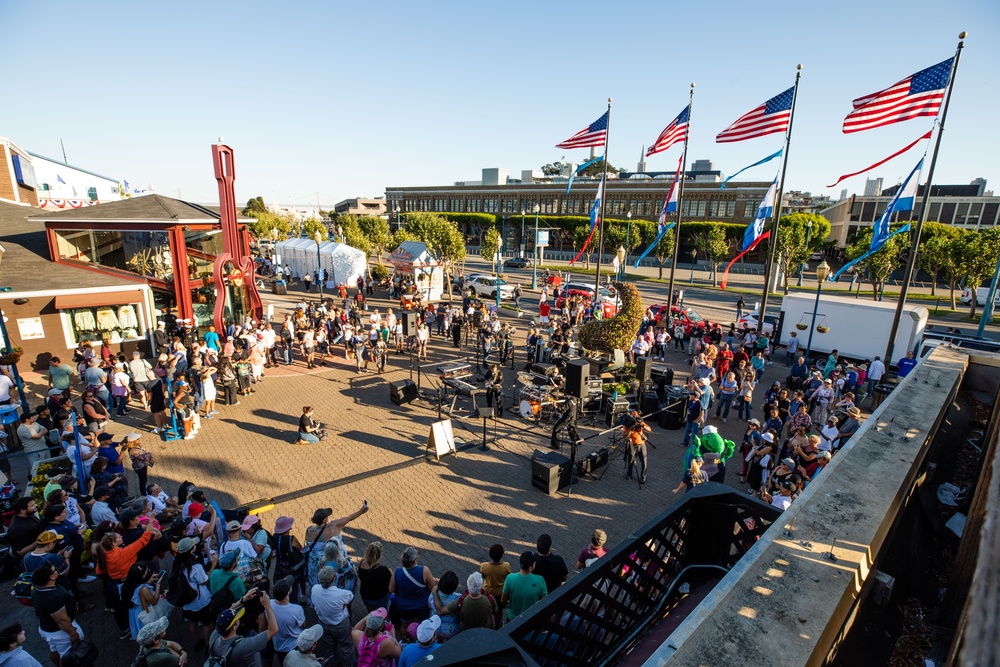 Navy Band Southwest Performs During San Francisco Fleet Week (SFFW) 2023