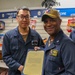 Commander, DESRON 15, Capt. Walter C. Mainor, visits USS Shoup (DDG 86)