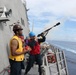 USS MOBILE (LCS 26) CONDUCTS REPLENISHMENT-AT-SEA WITH MV ASTERIX