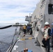 USS MOBILE (LCS 26) CONDUCTS REPLENISHMENT-AT-SEA WITH MV ASTERIX