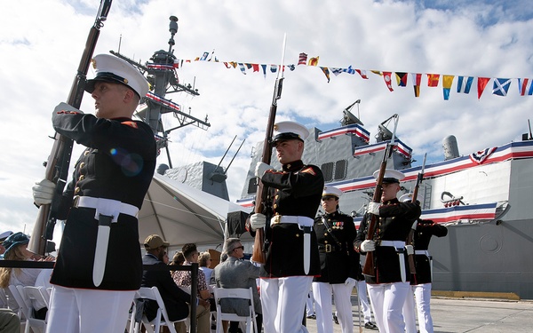 USS Jack H Luas Commissioning