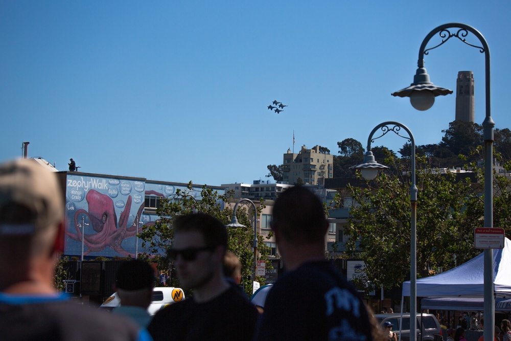 SF Fleet Week 23: Blue Angels Survey Flights