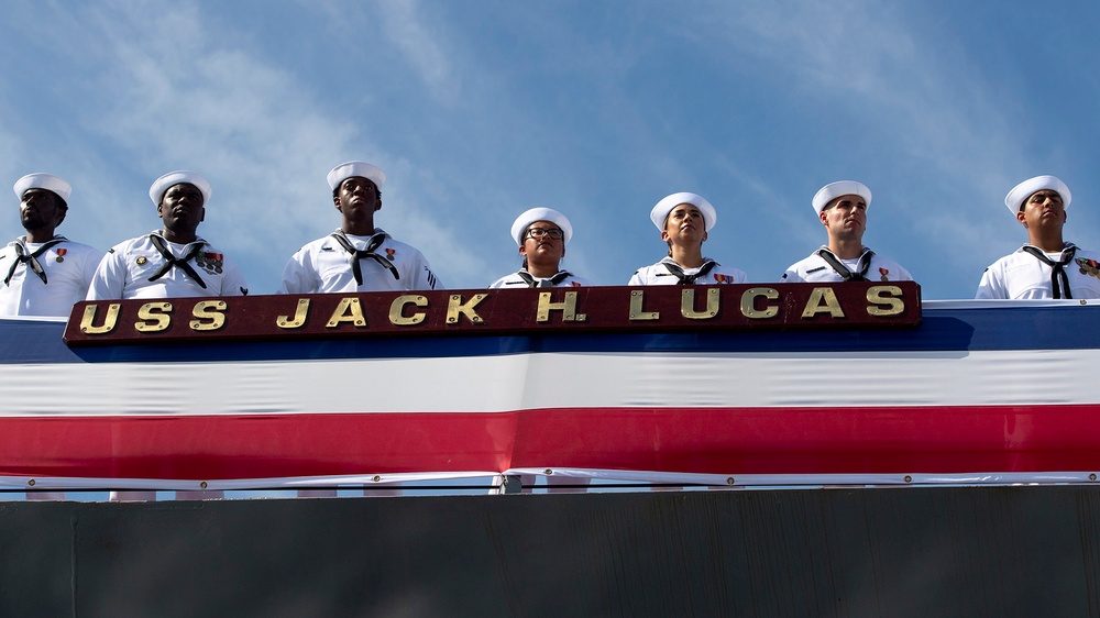 USS Jack H Lucas Commissioning