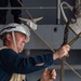 USS Ronald Reagan (CVN 76) Sailors conduct small boat operations