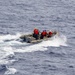 USS Ronald Reagan (CVN 76) Sailors conduct small boat operations