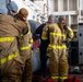 Sailors Prepare For  A Firefighting Drill