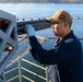 U.S. Navy Sailor Cleans Weapon Barrel