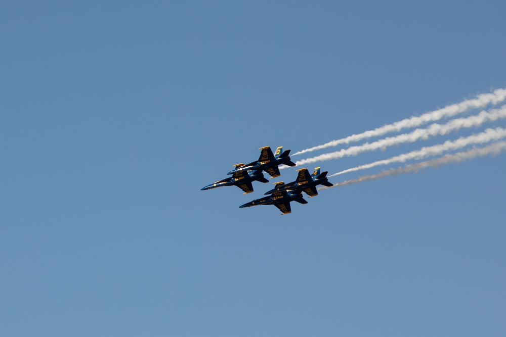 The Blue Angels Perform During San Francisco Fleet Week 2023