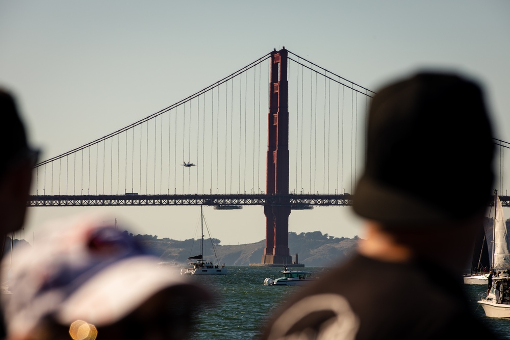 The Blue Angels Perform During San Francisco Fleet Week 2023