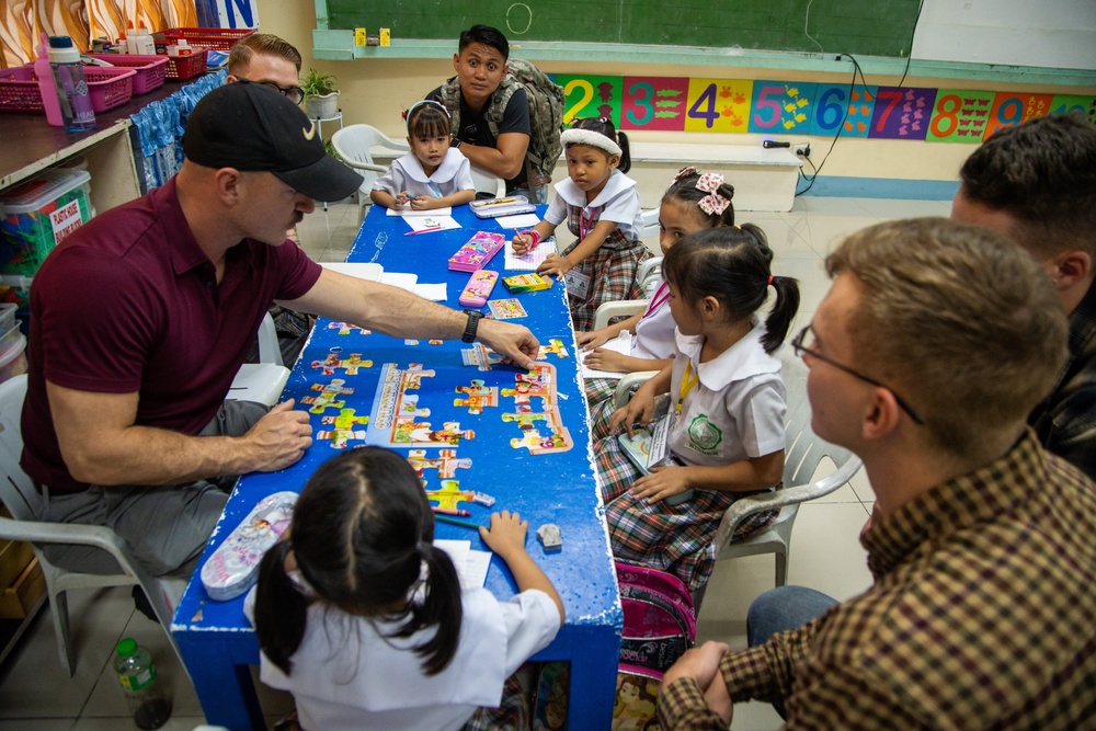 Community Relations Event at Villamor Elementary School