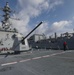 USS Dewey (DDG 105) Conducts Underway Replenishment with USNS Wally Schirra (T-AKE 8) While Operating in the South China Sea