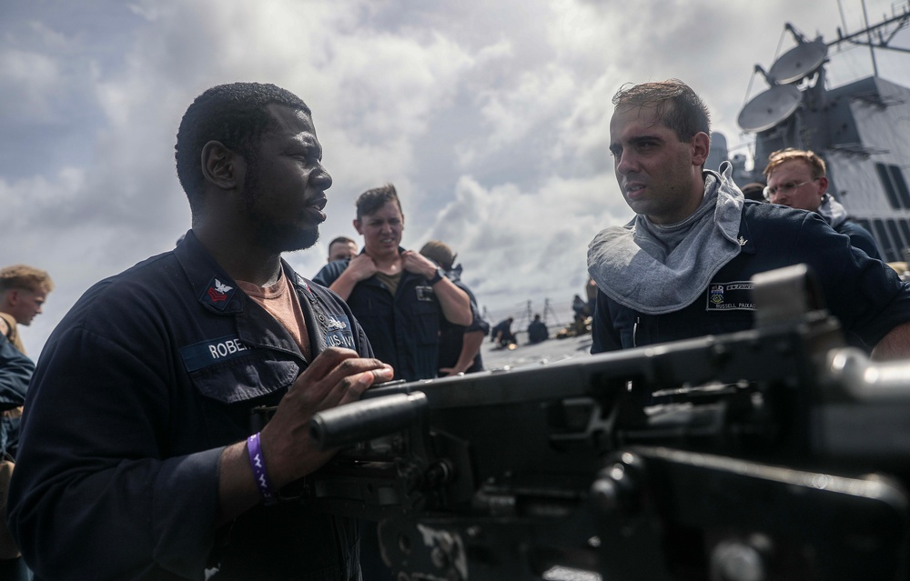 USS Dewey (DDG 105) Conducts Live-Fire Exercise While Operating in the Philippine Sea