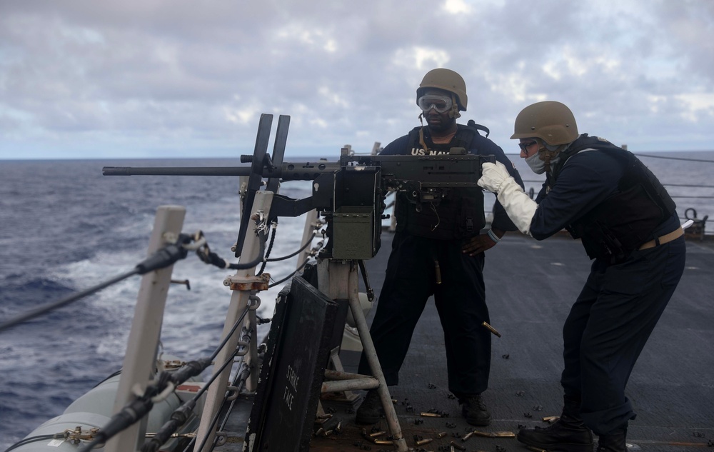 USS Dewey (DDG 105) Conducts Live-Fire Exercise While Operating in the Philippine Sea