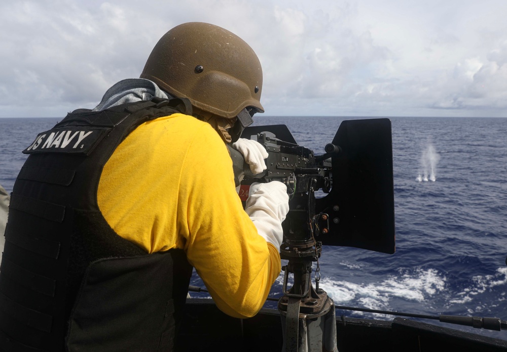 USS Dewey (DDG 105) Conducts Live-Fire Exercise While Operating in the Philippine Sea