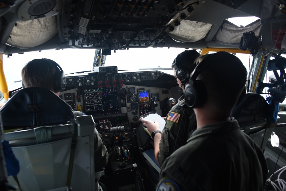 Iowa Air Guard aircrew performs flyover of Iowa vs. Perdue football game