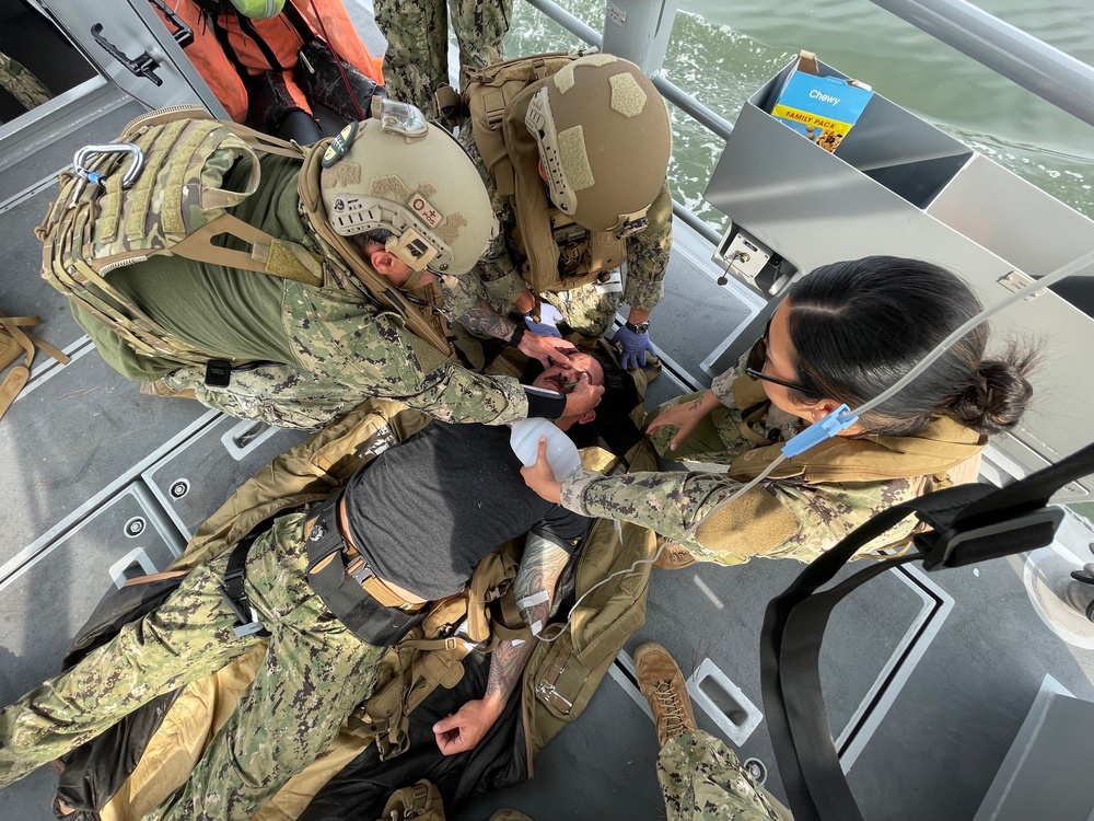 Maritime Expeditionary Security Squadron TWO Conducts Valkyrie Certifications