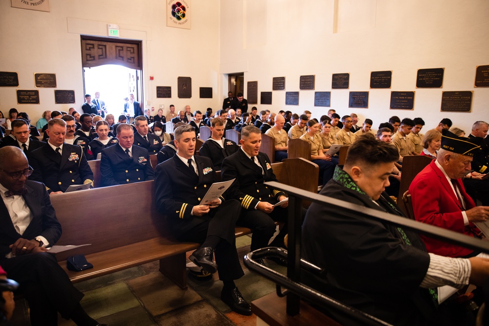 Blessing of the Fleet Interfaith Service at Presidio Chapel