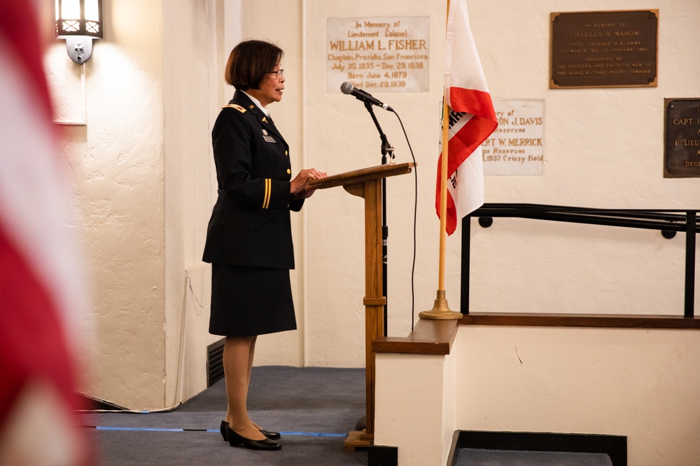 Blessing of the Fleet Interfaith Service at Presidio Chapel