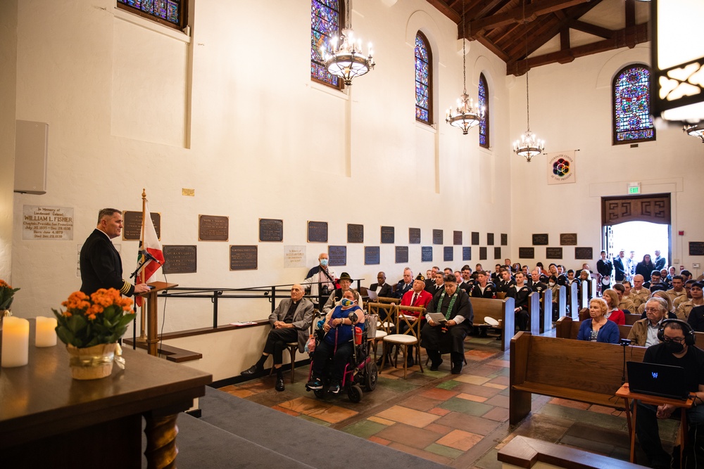 Blessing of the Fleet Interfaith Service at Presidio Chapel