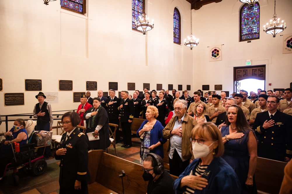 Blessing of the Fleet Interfaith Service at Presidio Chapel