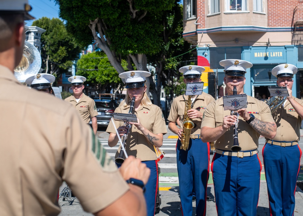 Old Breed Brass Band Performs at San Francisco Fleet Week 2023