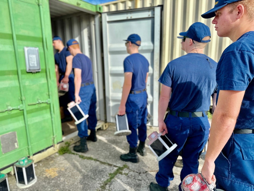 U.S. Coast Guard prepares for Tropical Storm Bolaven