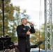 The U.S. Navy Band Cruisers Latin Ensemble performs at Fiesta Baltimore 2023 in Patterson Park in Baltimore, MD