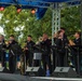 The U.S. Navy Band Cruisers Latin Ensemble performs at Fiesta Baltimore 2023 in Patterson Park in Baltimore, MD