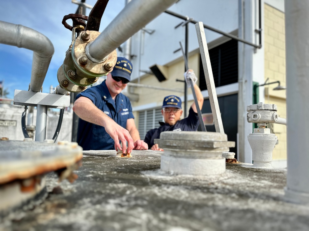 U.S. Coast Guard prepares for Tropical Storm Bolaven