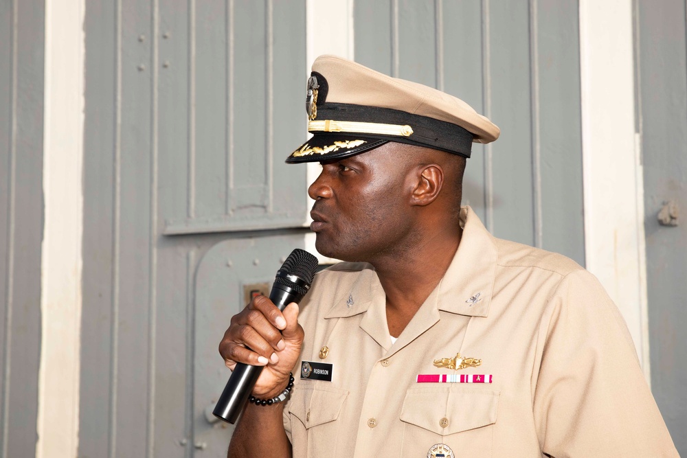 USS Normandy Holds FY24 Chief Pinning Ceremony