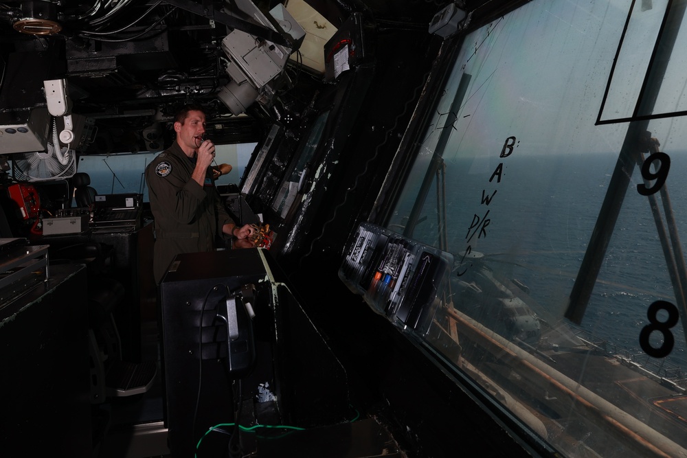 USS Bataan Flight Ops