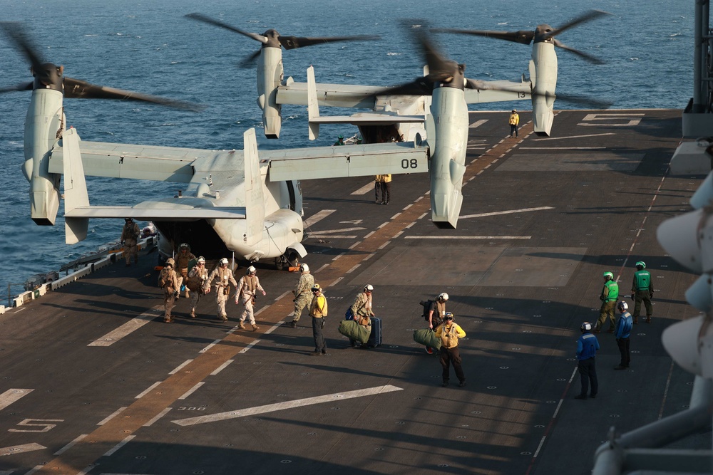 USS Bataan Flight Ops
