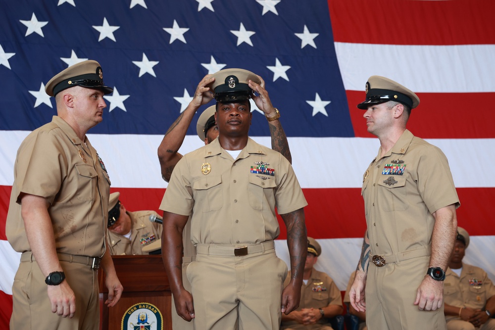 DVIDS - Images - USS Bataan Chief Pinning Ceremony [Image 4 of 6]