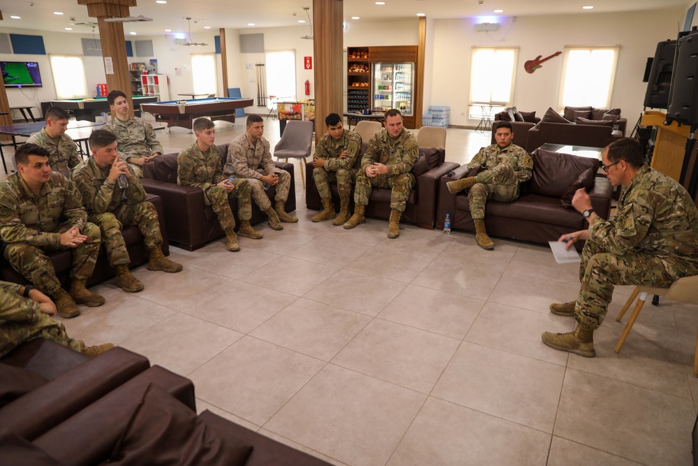 Junior Enlistment Warrior Check-in Meeting