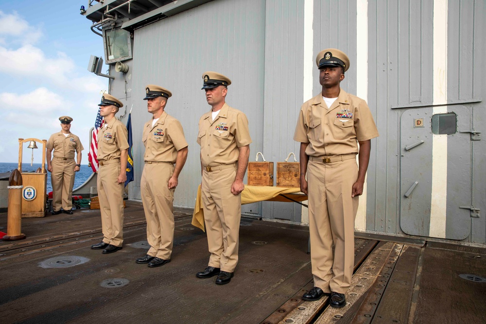 DVIDS - Images - USS Normandy Holds FY24 Chief Pinning Ceremony [Image ...