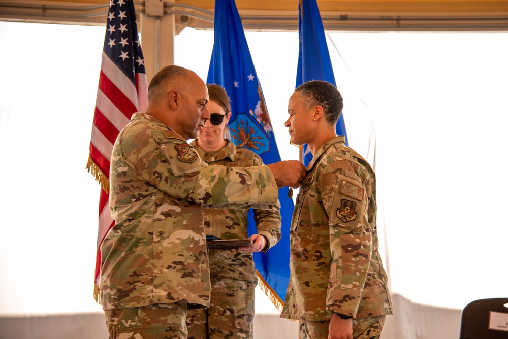 378th EABG holds change of command ceremony