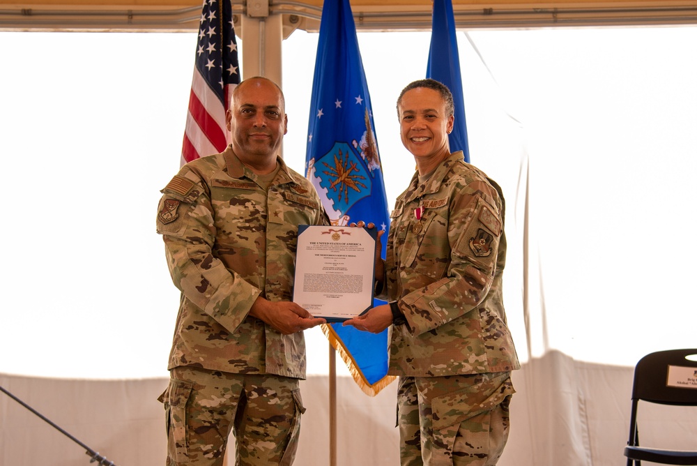 378th EABG holds change of command ceremony